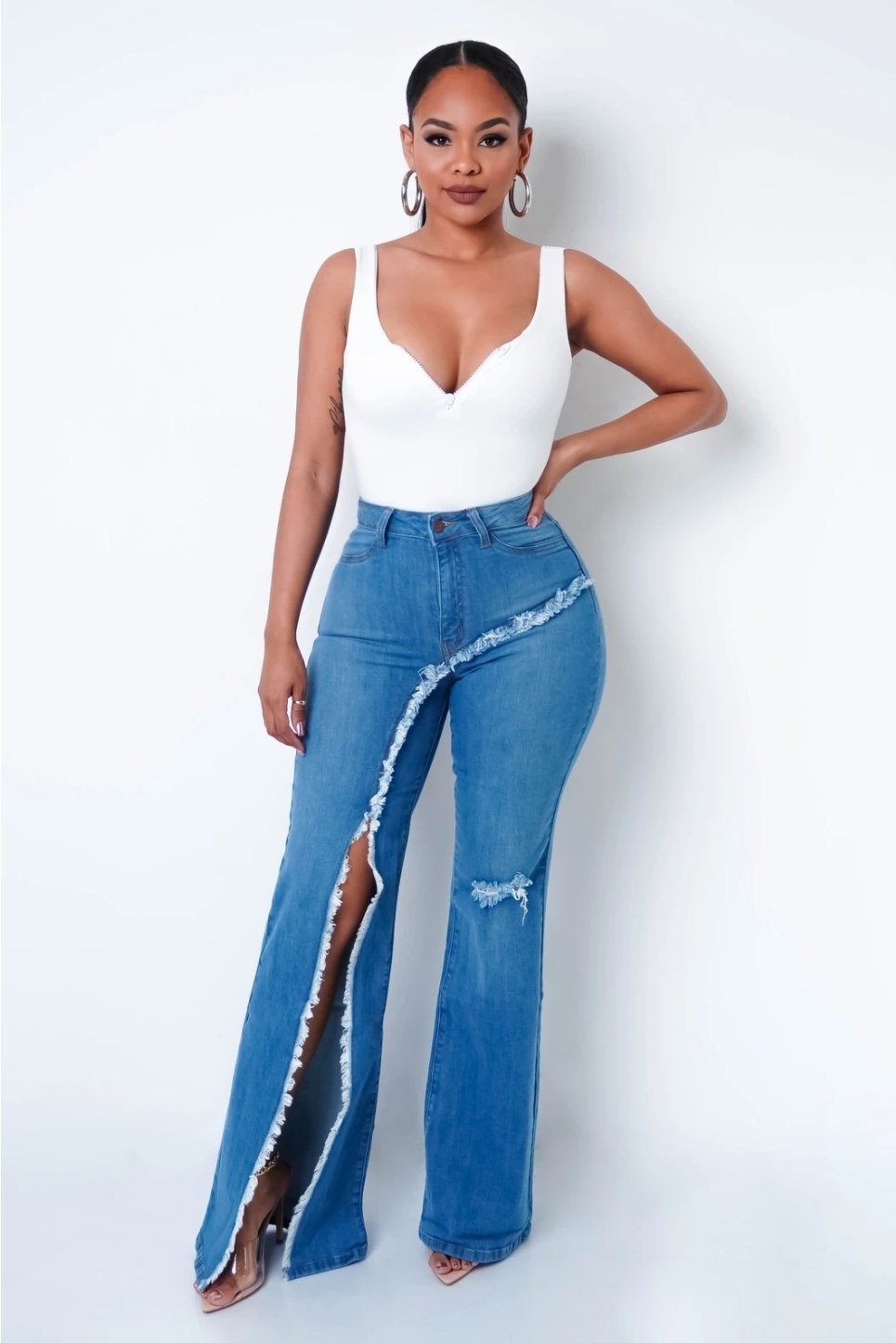 Riptide Flare Jeans - PUREFASHION