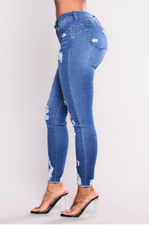 Eclipse Fit High-Waist Jeans - PUREFASHION