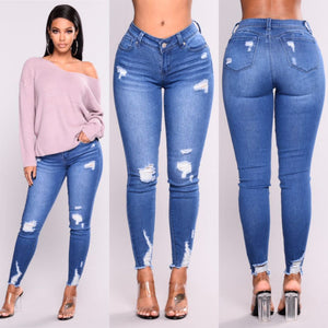 Eclipse Fit High-Waist Jeans - PUREFASHION