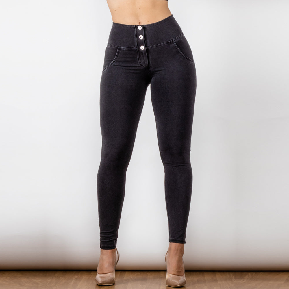 Ebon Ascend High-Waist Jeans - PUREFASHION