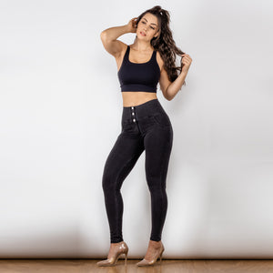 Ebon Ascend High-Waist Jeans - PUREFASHION