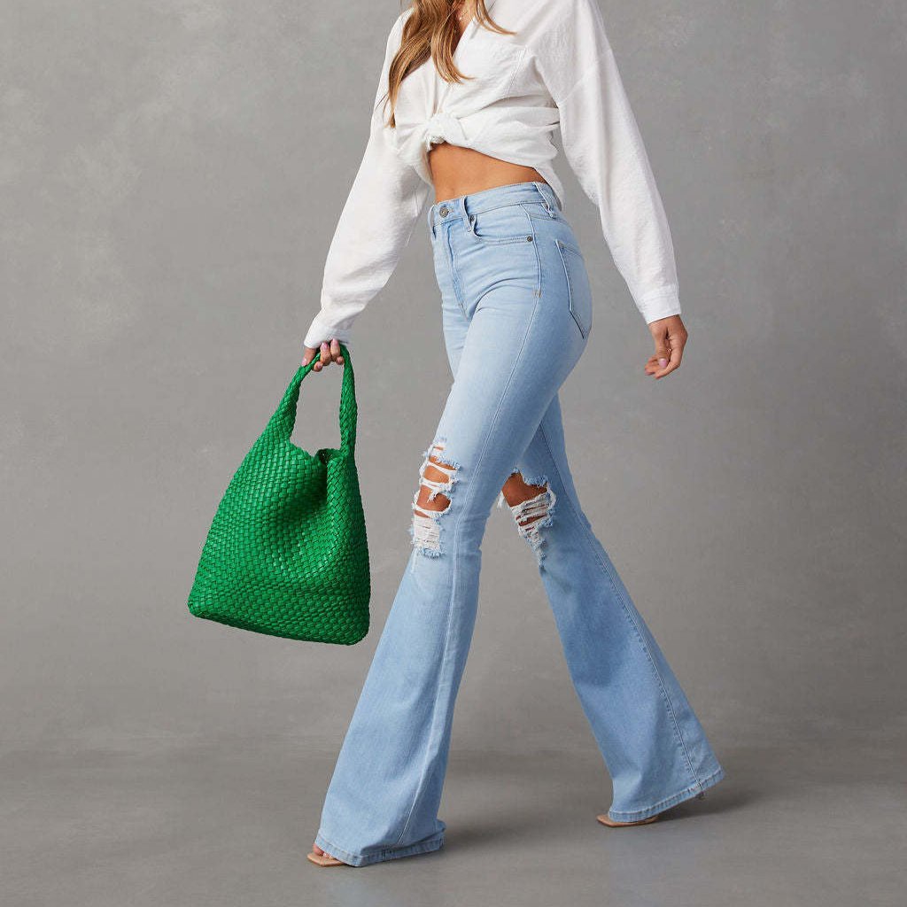 Denim Diva Wide-Leg Jeans - PUREFASHION