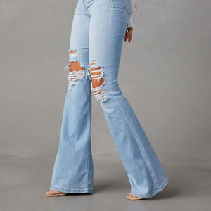 Denim Diva Wide-Leg Jeans - PUREFASHION