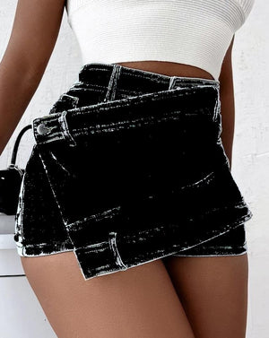 Ecliptic Twist Skort - PUREFASHION